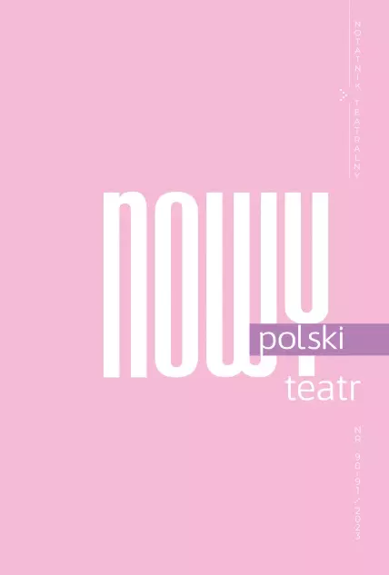 Notatnik Teatralny, nr 90-91/2023 - Książki