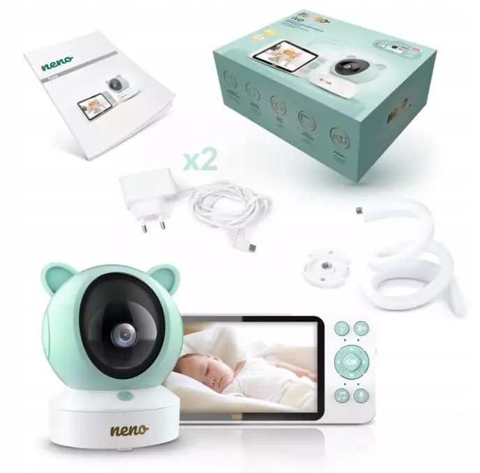 Elektroniczna niania 2,4 GHz z kamerą Ivo - Mama i dziecko