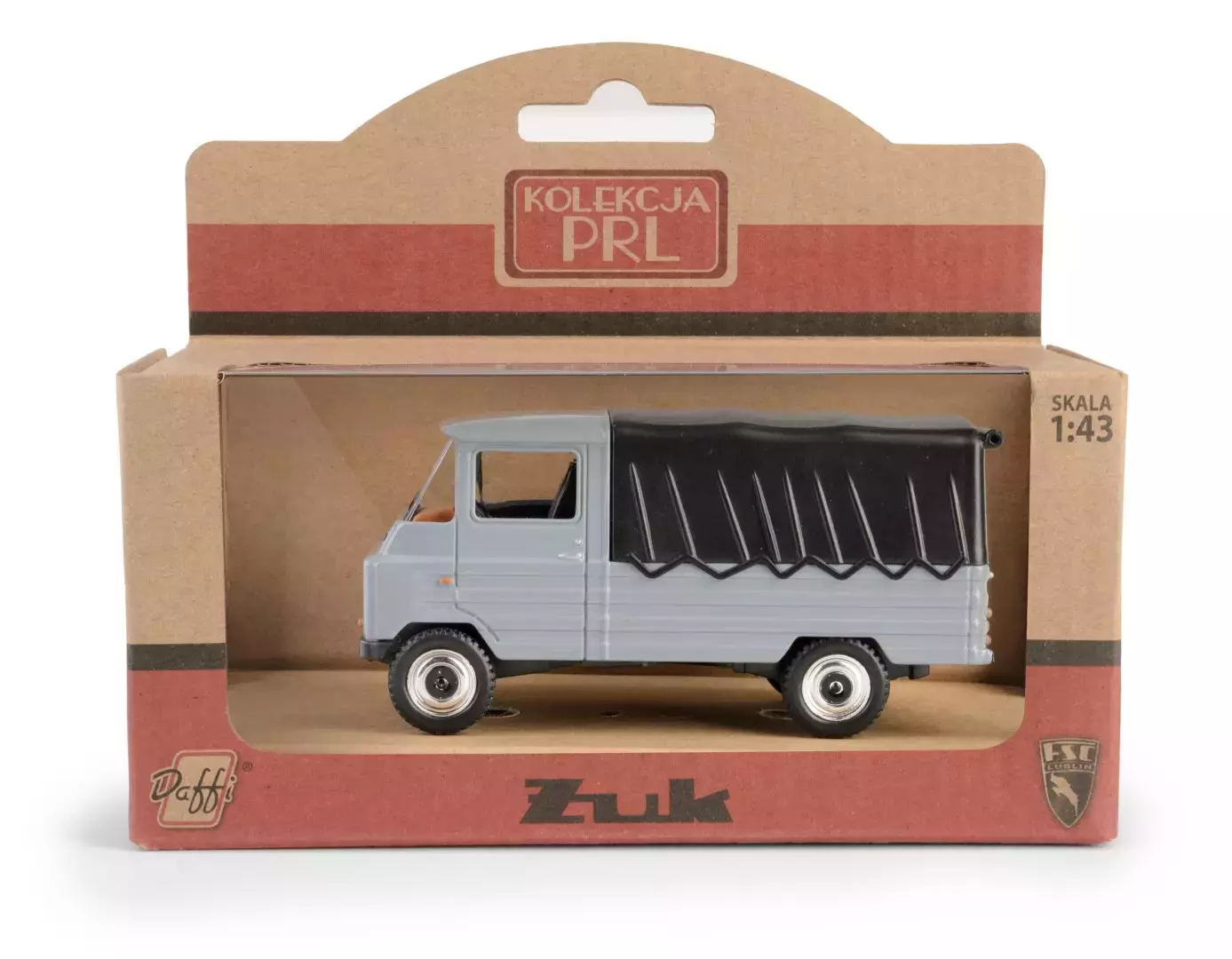 Kolekcja PRL - Żuk, skala 1:43 szary - Zabawki