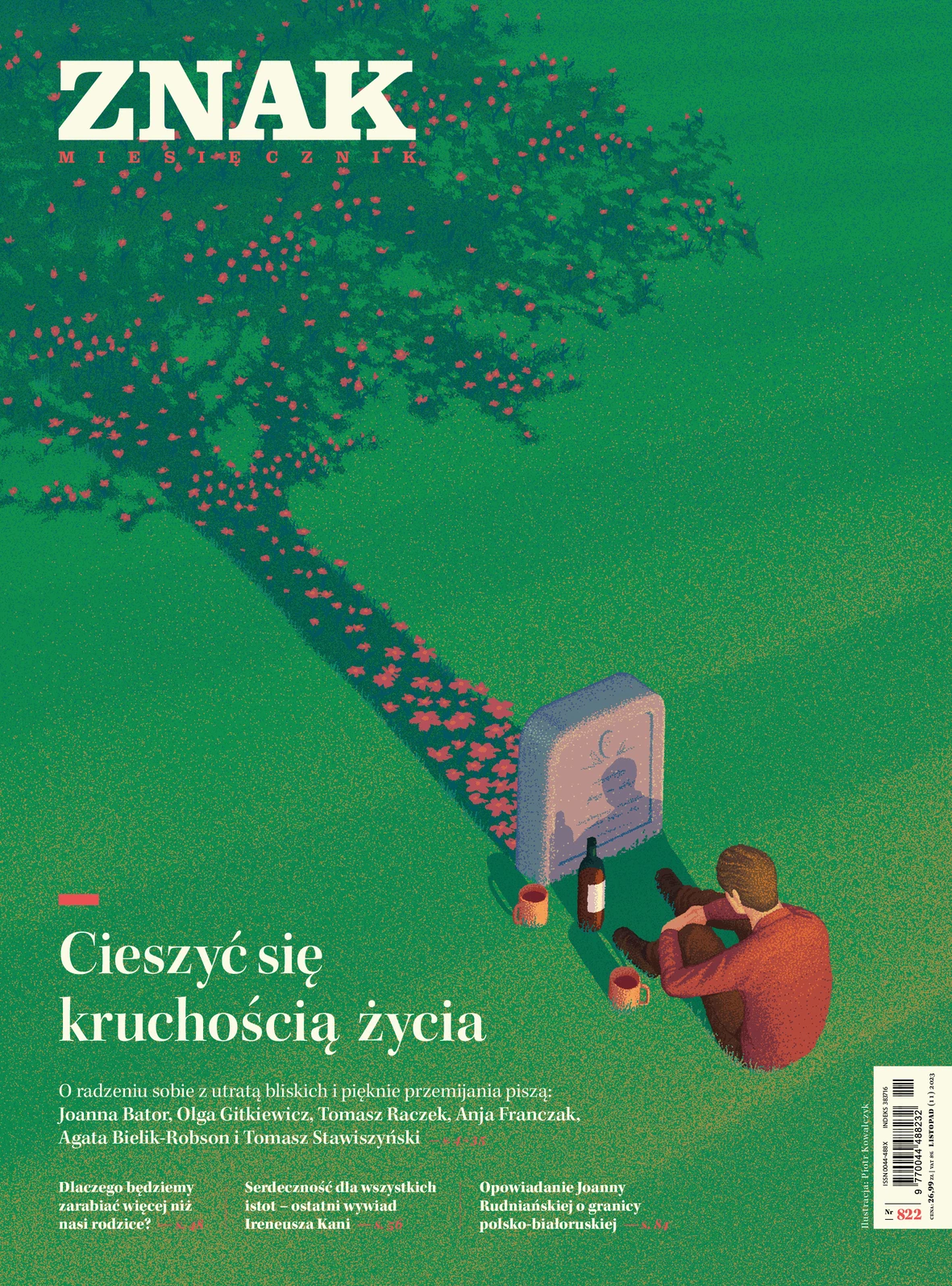 Miesięcznik ZNAK 822 (11/2023) - Cieszyć się kruchością życia - Książki