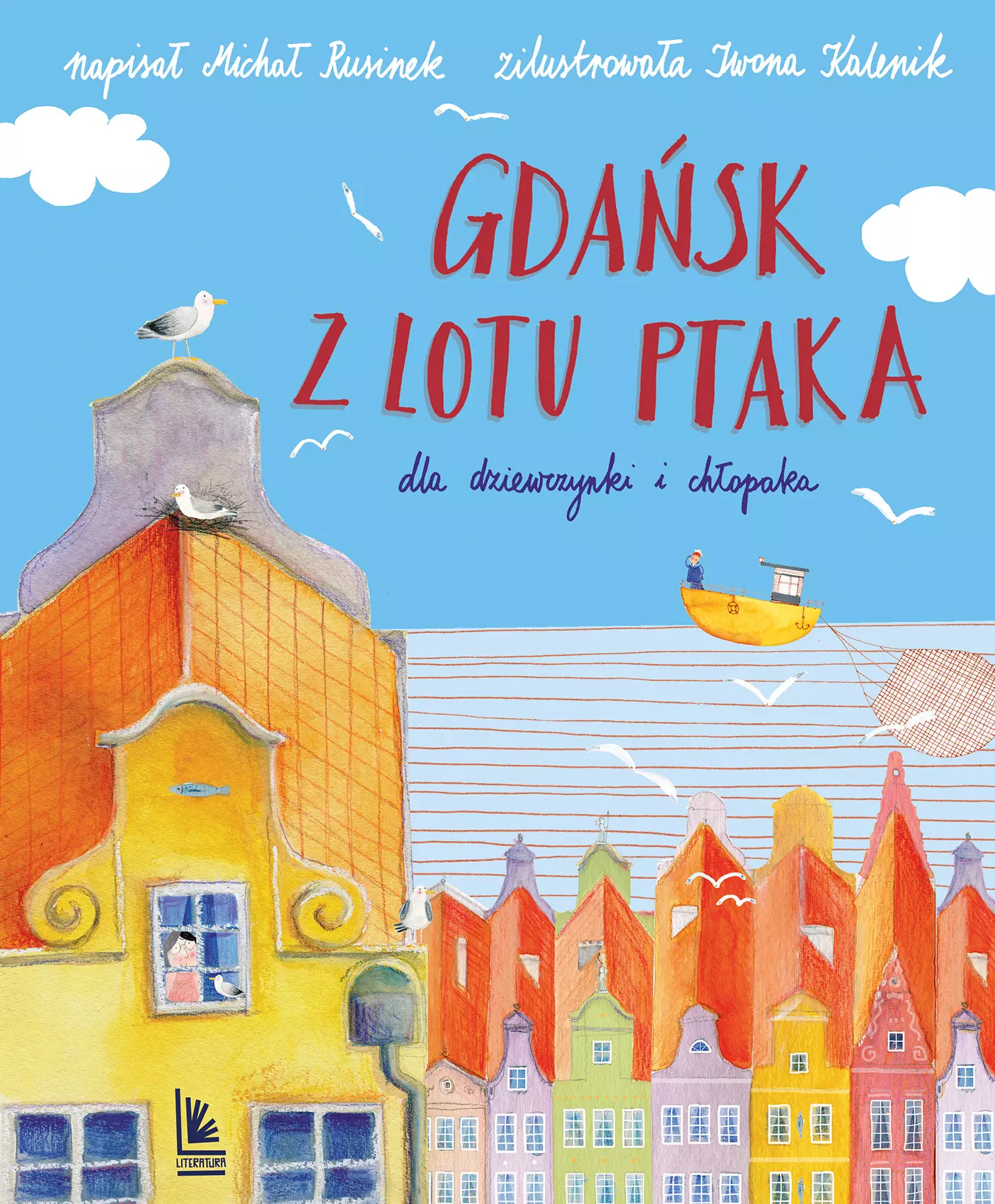 Gdańsk z lotu ptaka. dla dziewczynki i chłopaka - Książki