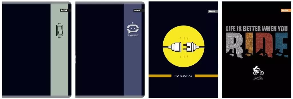 Zeszyt A5/60K linia Men Vibe (5szt) - Papiernicze i szkolne