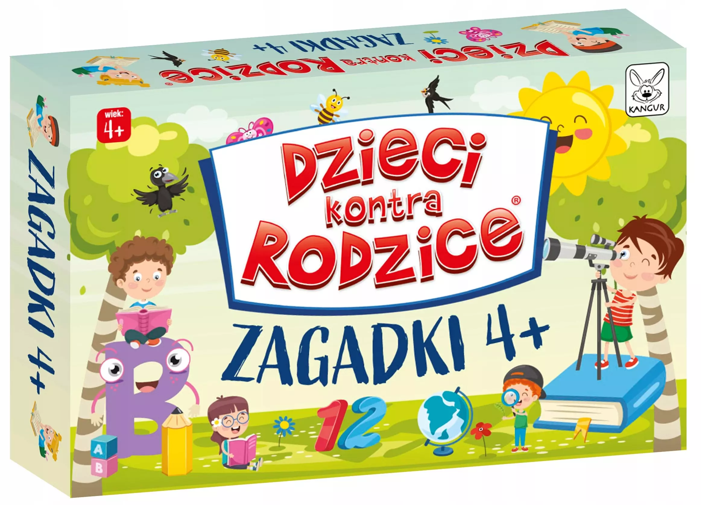 Dzieci kontra Rodzice. Zagadki 4+ - Gry