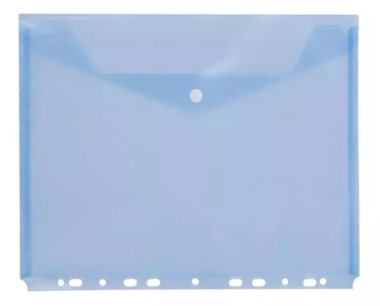 Teczka A4 do segregatora niebieska D.RECT - Papiernicze i szkolne