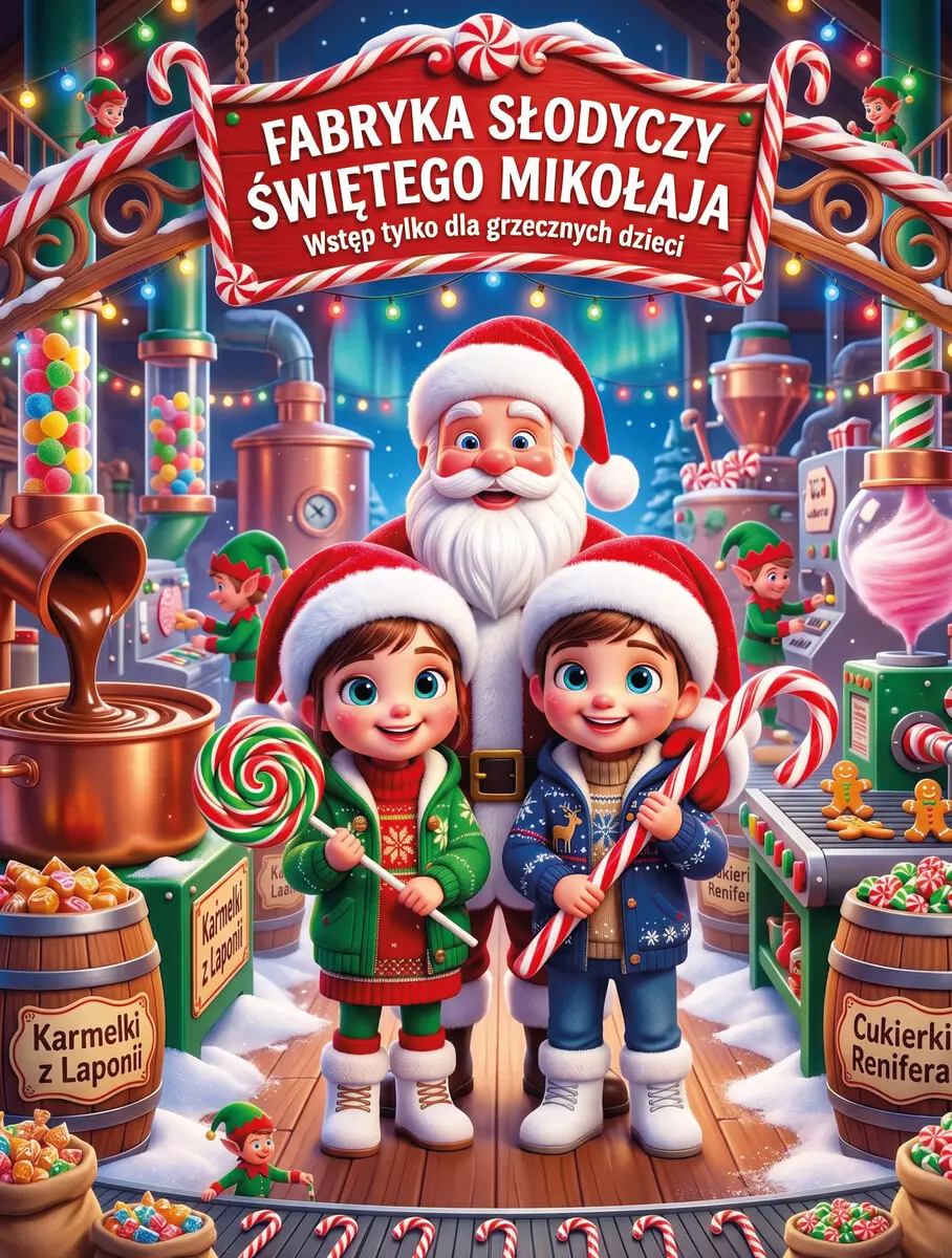Fabryka s?odyczy ?wi?tego Miko?aja - Książki