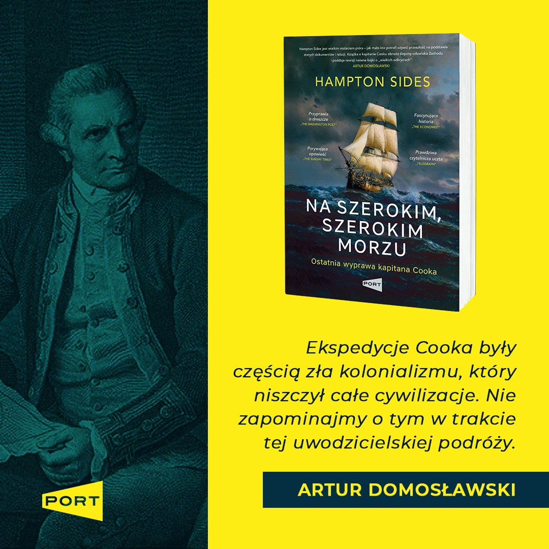 Na szerokim szerokim morzu. Ostatnia wyprawa kapitana Cooka - Książki