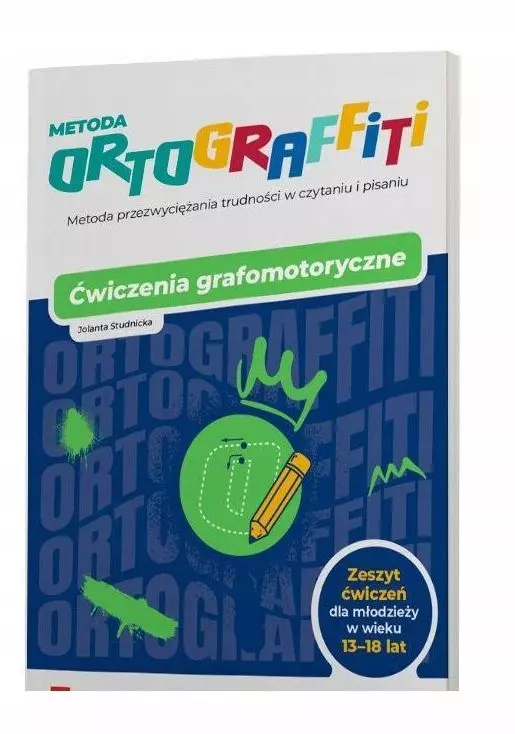 Ortograffiti. Ćwiczenia grafomotoryczne 13-18 lat - Książki