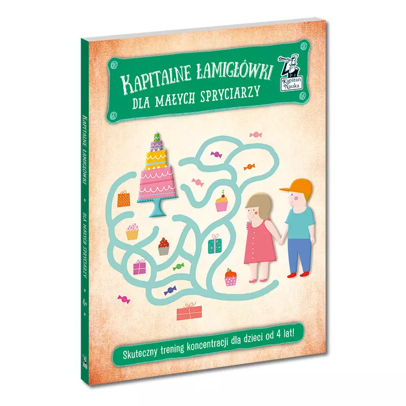 Kapitalne łamigłówki dla małych spryciarzy - Książki