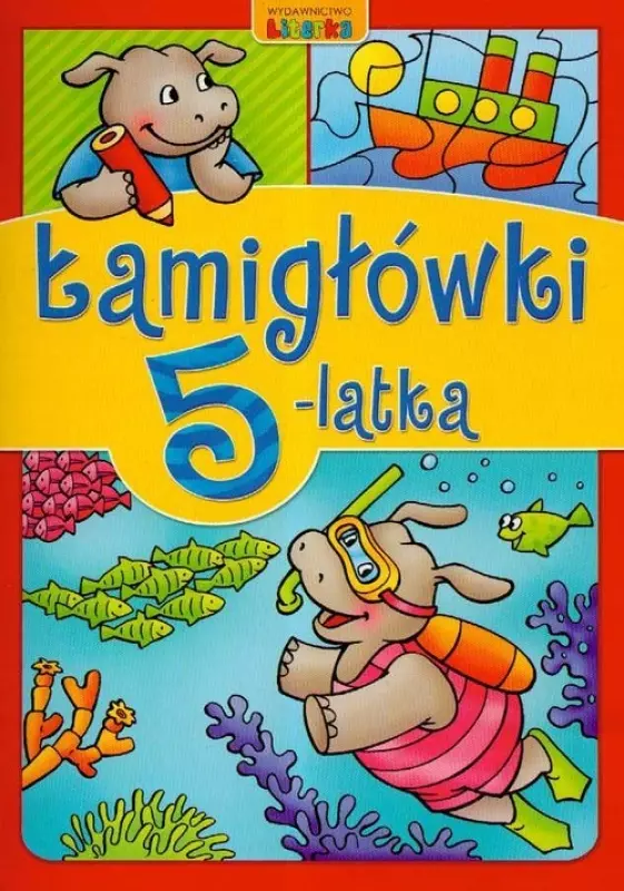 Łamigłówki 5-latka - Książki