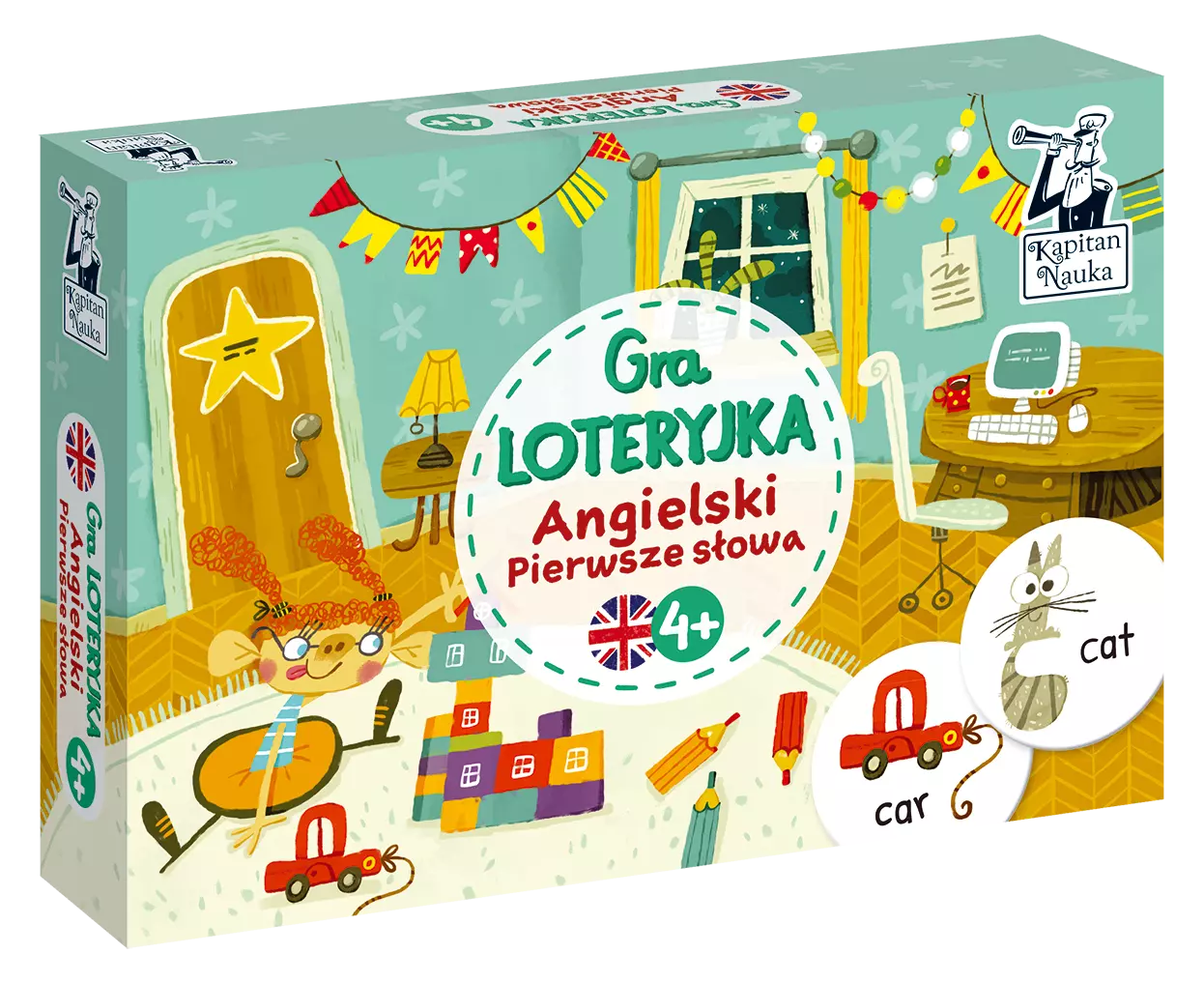 Angielski. Pierwsze słowa. Gra loteryjka - Gry