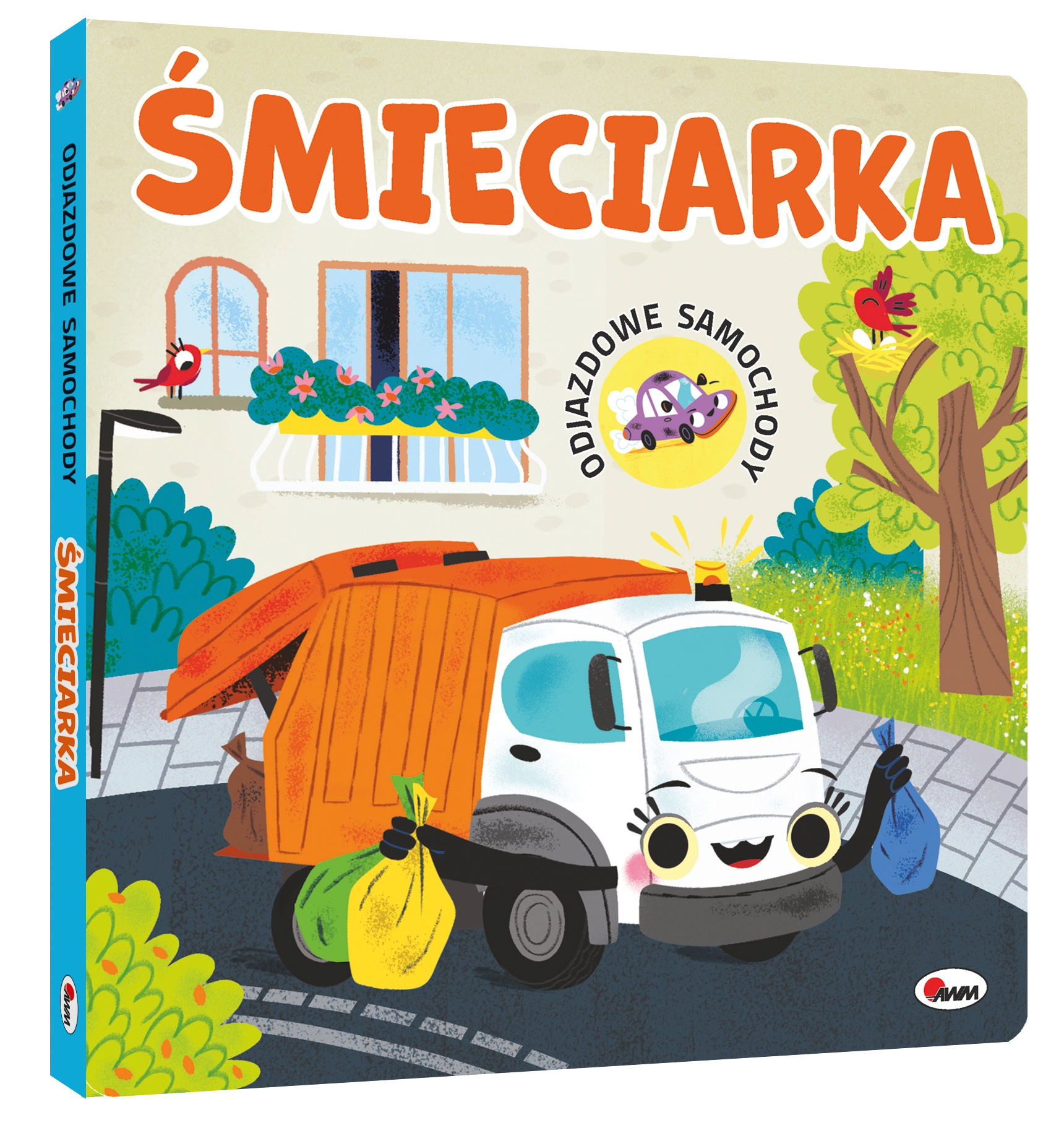 Odjazdowe samochody. Śmieciarka - Książki