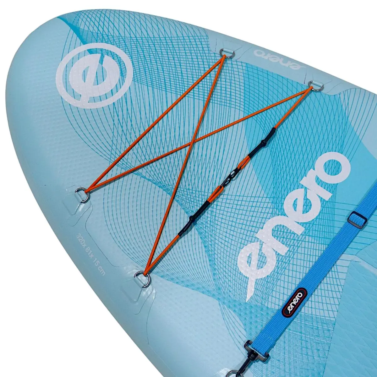 Zestaw - Deska Sup 150KG Dmuchana Enero 320x81x15CM - Zabawki