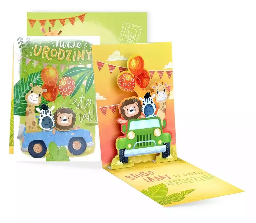 Karnet B6 Urodziny - Papiernicze i szkolne