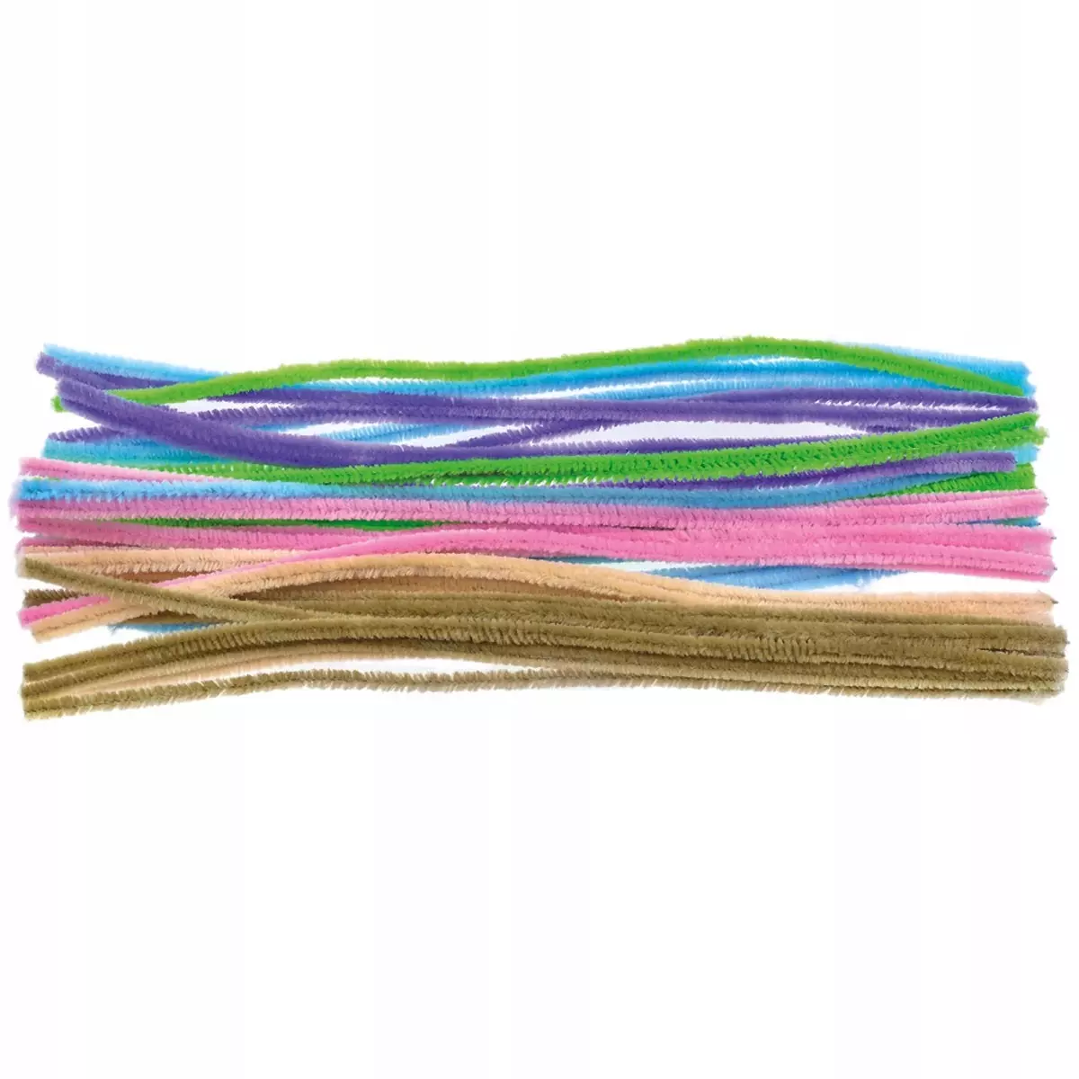 Druciki kreatywne pastelowe 40szt - Papiernicze i szkolne