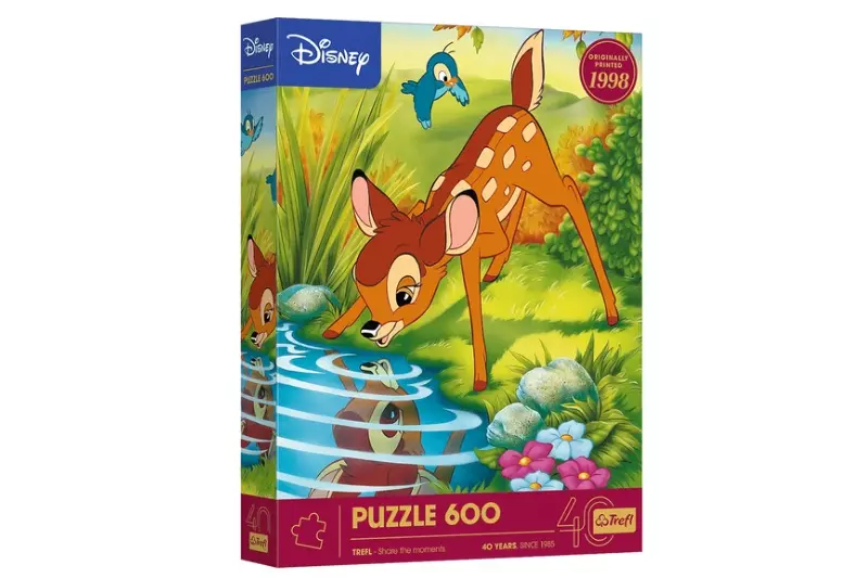 PUZZLE 600 40lecie Trefl-Bambi 37600 - Zabawki