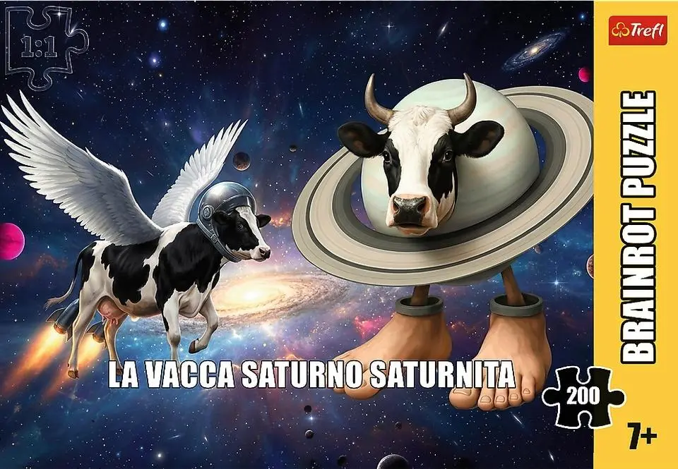 Puzzle 200 La Vacca Saturno Saturnita TREFL - Puzzle