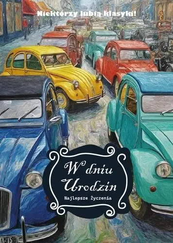 Karnet Urodziny - Papiernicze i szkolne