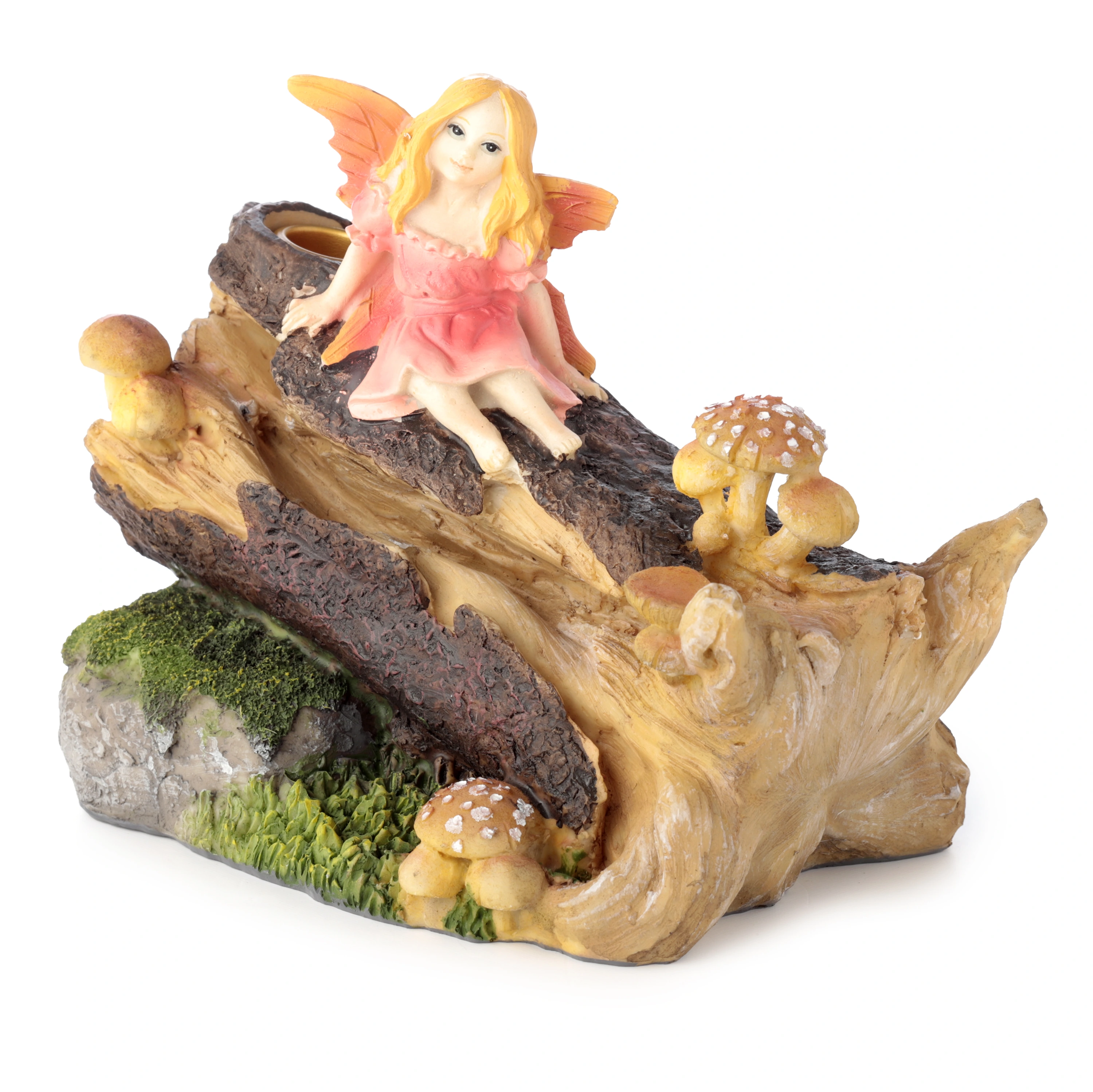 Popielnica na kadzidła z przepływem zwrotnym - Wróżka w Antycznym Lesie - Mama i dziecko