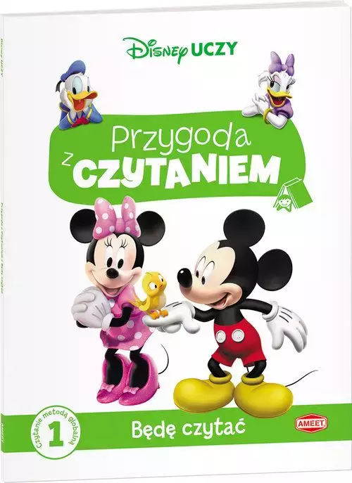Disney uczy. Przygoda z Czytaniem. Będę czytać - Książki