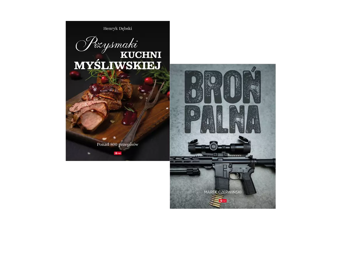 BROŃ i MYŚLISTWO (2 tytuły) - Książki