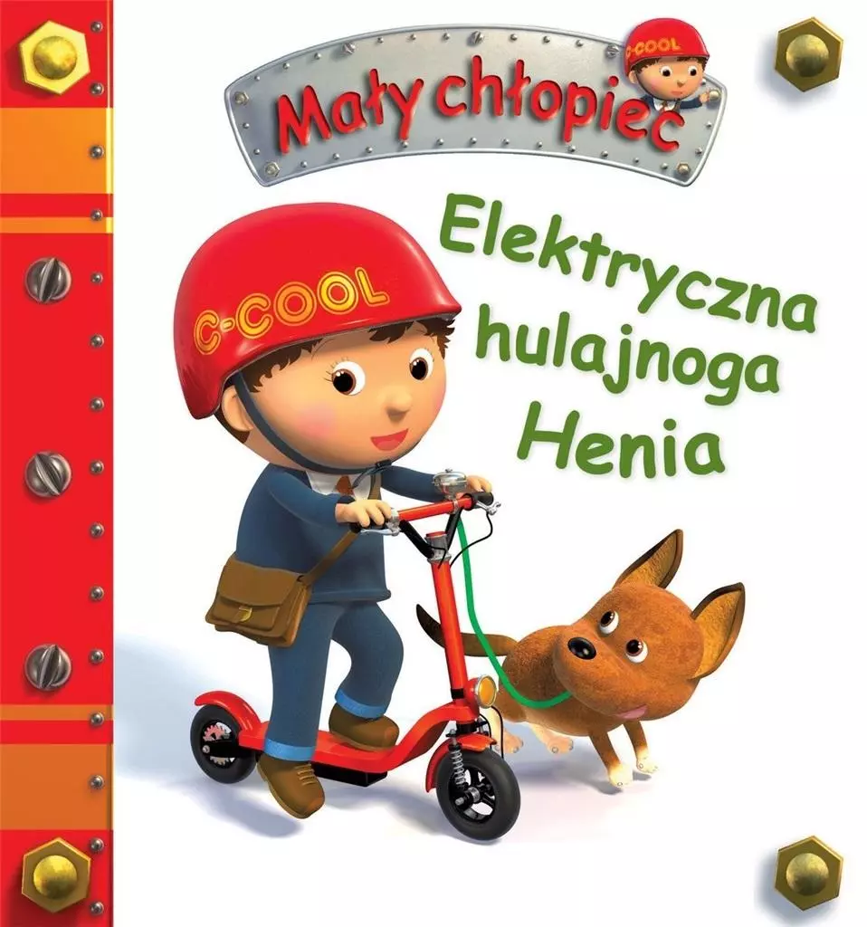 Mały chłopiec. Elektryczna hulajnoga Henia - Książki