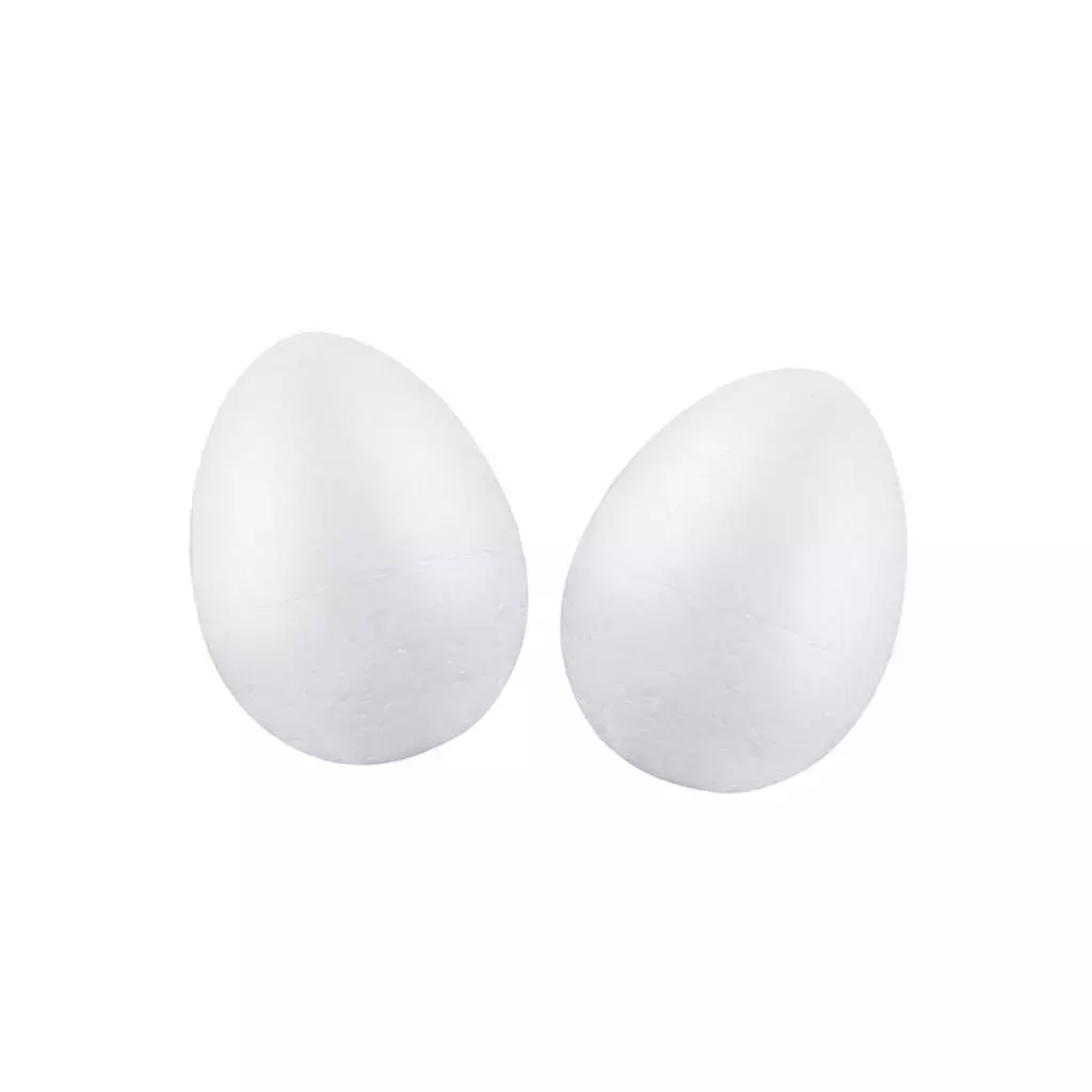 Jajka styropianowe 10cm 2szt - Papiernicze i szkolne