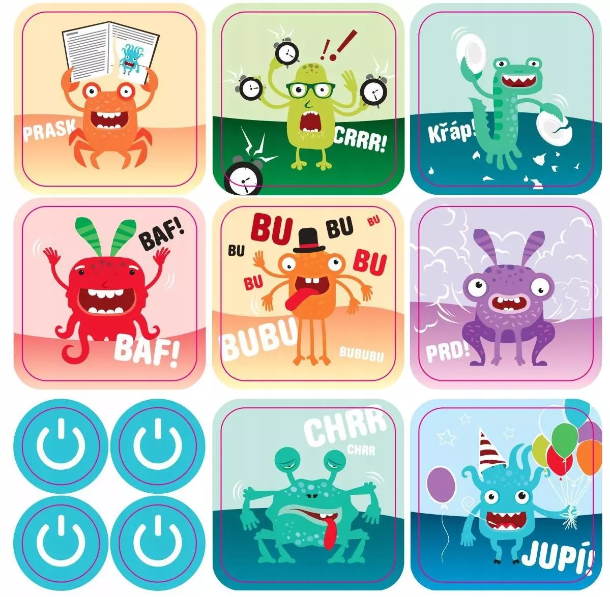 Czytaj z Albikiem. Mówiące naklejki - Zabawki