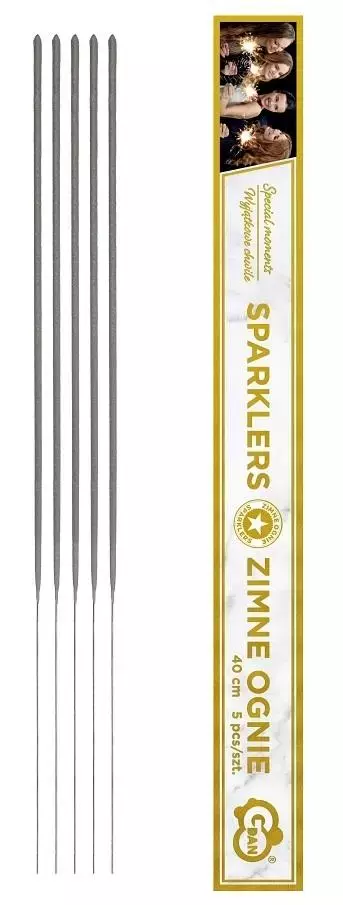 Zimne ognie Special Moments 40cm 5szt - Papiernicze i szkolne