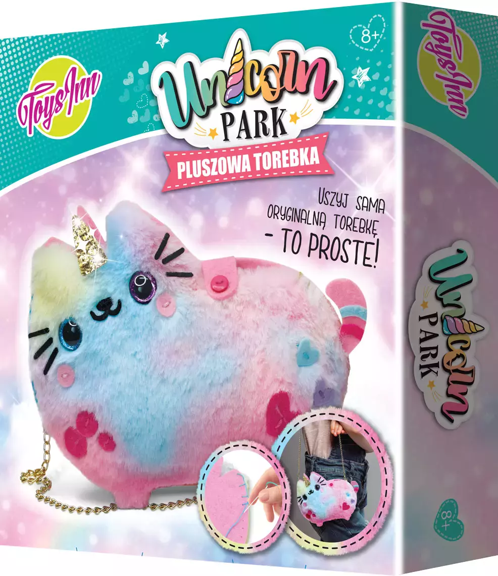 Zestaw do szycia - Torebka jednorożec - Zabawki