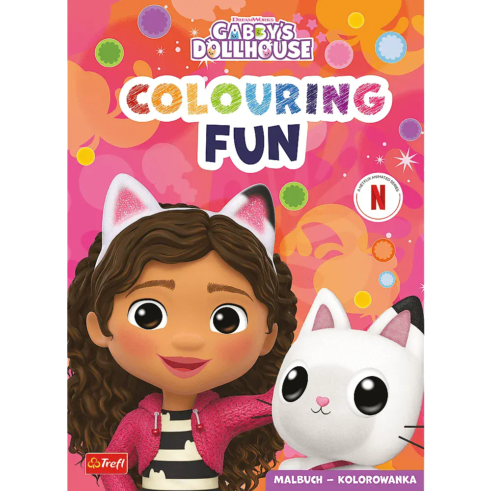 Koci Domek Gabi. Kolorowanka - Książki