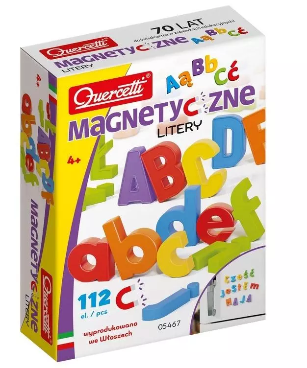 Magnetyczne litery - Papiernicze i szkolne