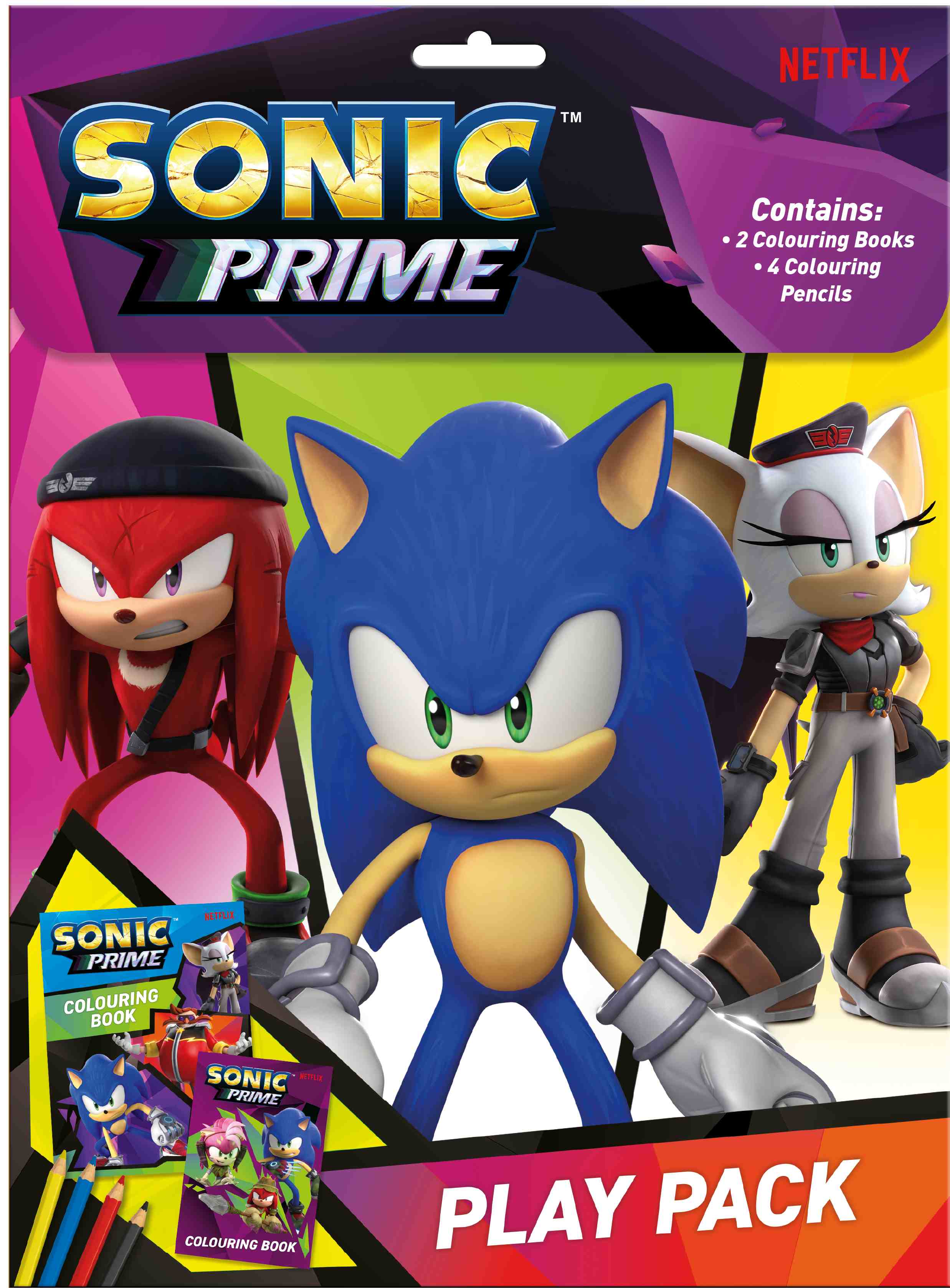 Zestaw do kolorowania Sonic SN00015 - Papiernicze i szkolne