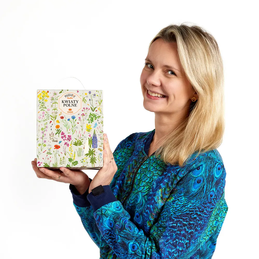 Puzzlove CzuCzu 1000 elementów. Kwiaty polne - Puzzle