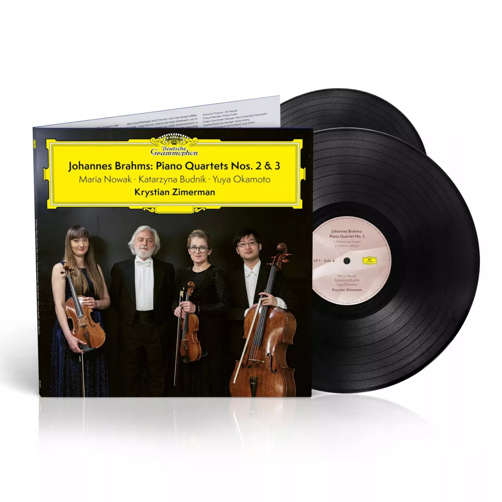 Jonannes Brahms: Piano Quartets Nos. 2 & 3, Winyl - Muzyka