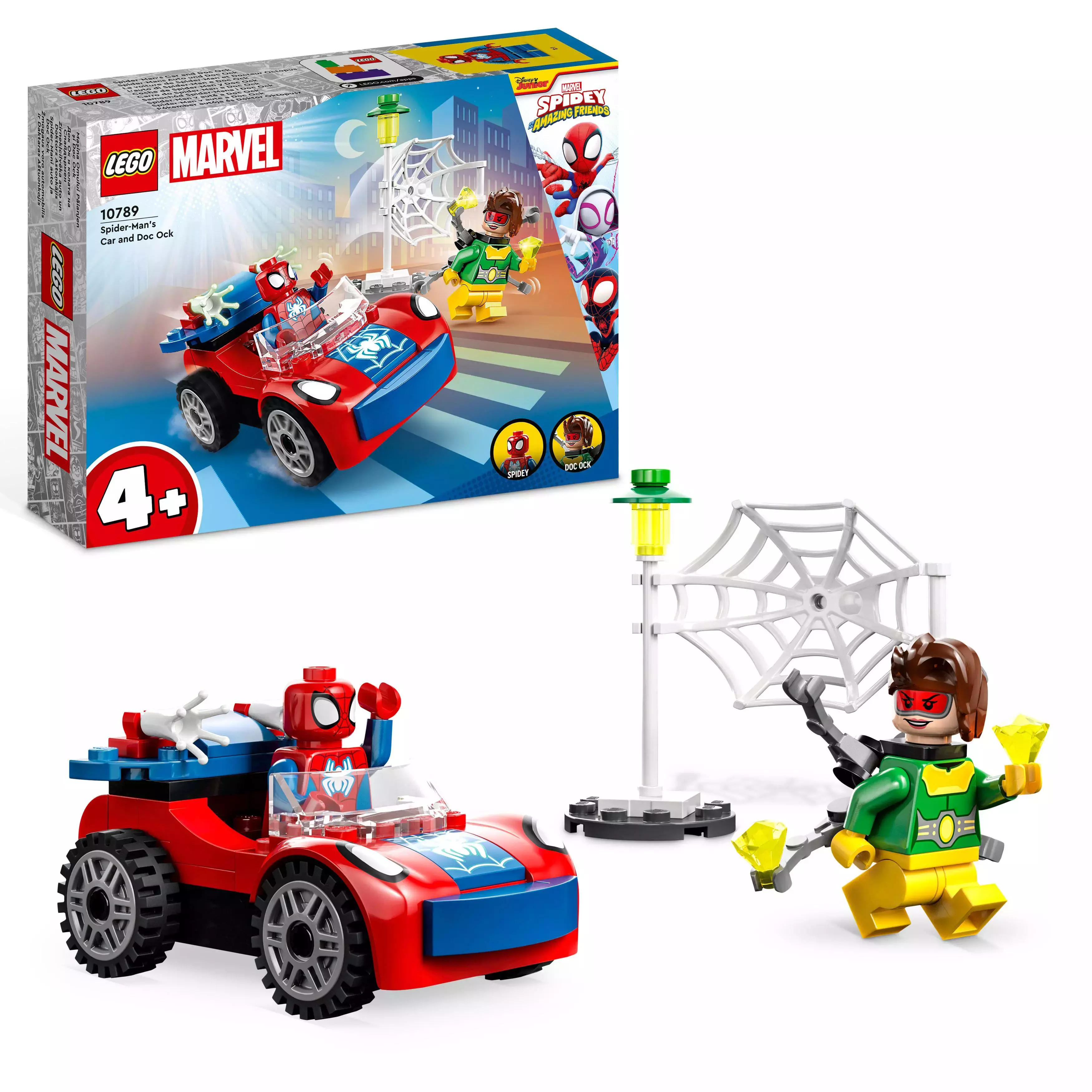 LEGO Marvel Samochód Spider-Mana i Doc Ock 10789 - Zabawki