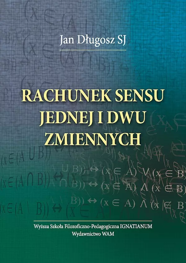 Rachunek sensu jednej i dwu zmiennych - Książki
