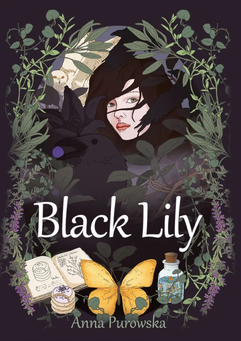 Black Lily (ilustrowane brzegi) - Książki