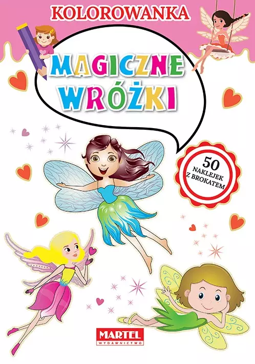 Kolorowanka. Magiczne wróżki - Książki