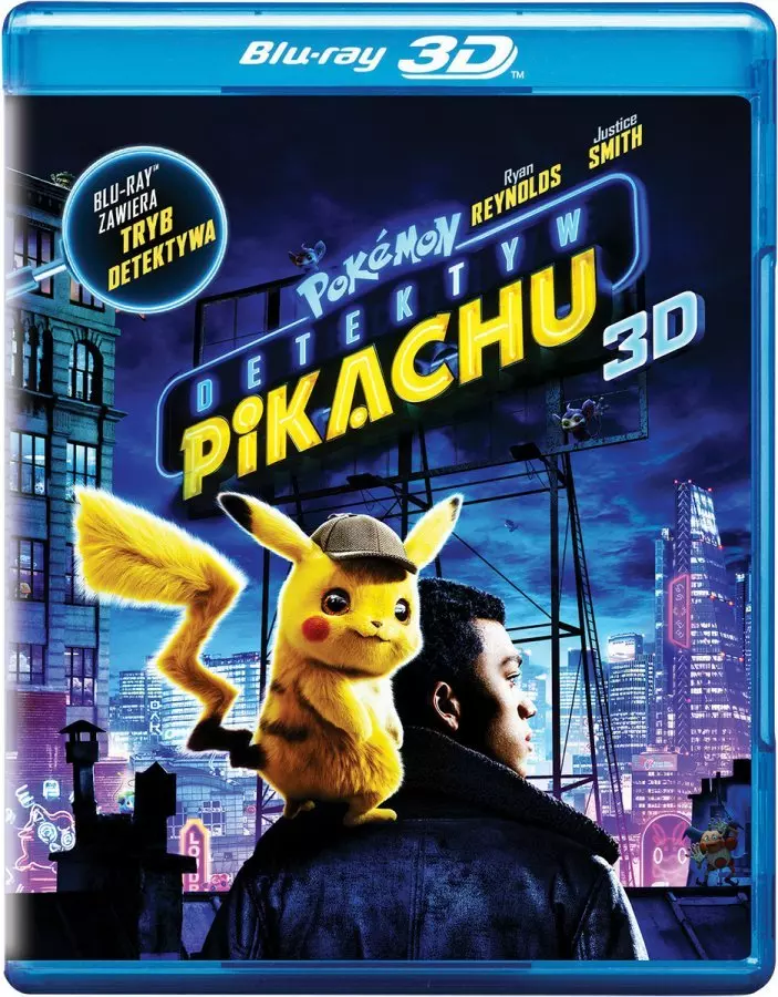 Pokemon Detektyw Pikachu 3D, 2 Blu-ray - Filmy