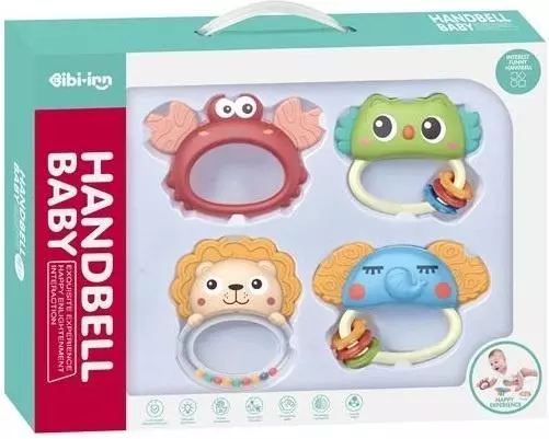 Grzechotki 4szt - Zabawki