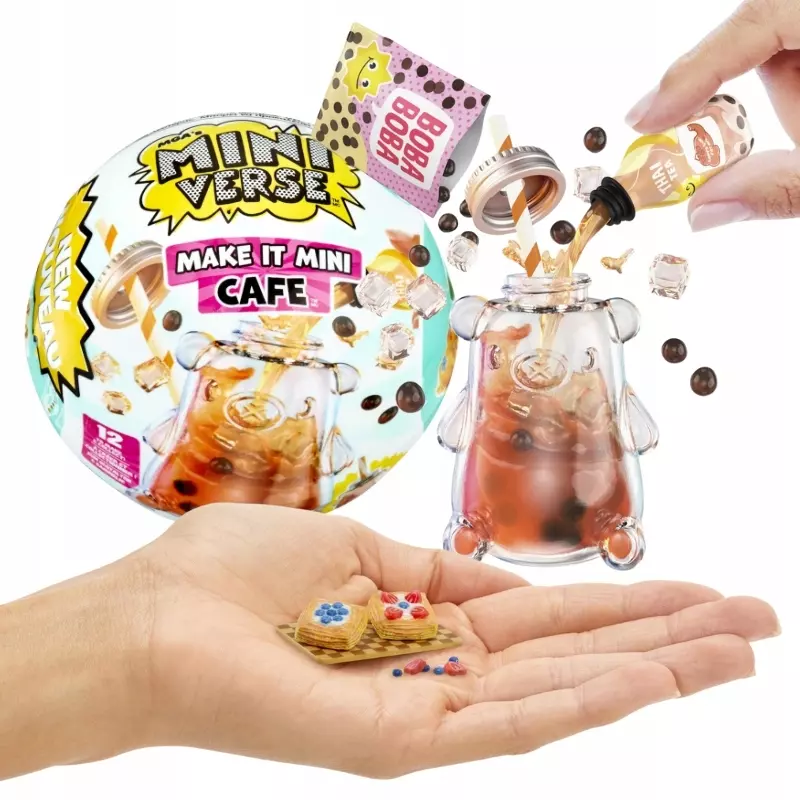 Miniverse. Make It Mini. Foods. Cafe. Seria 4 - Zabawki