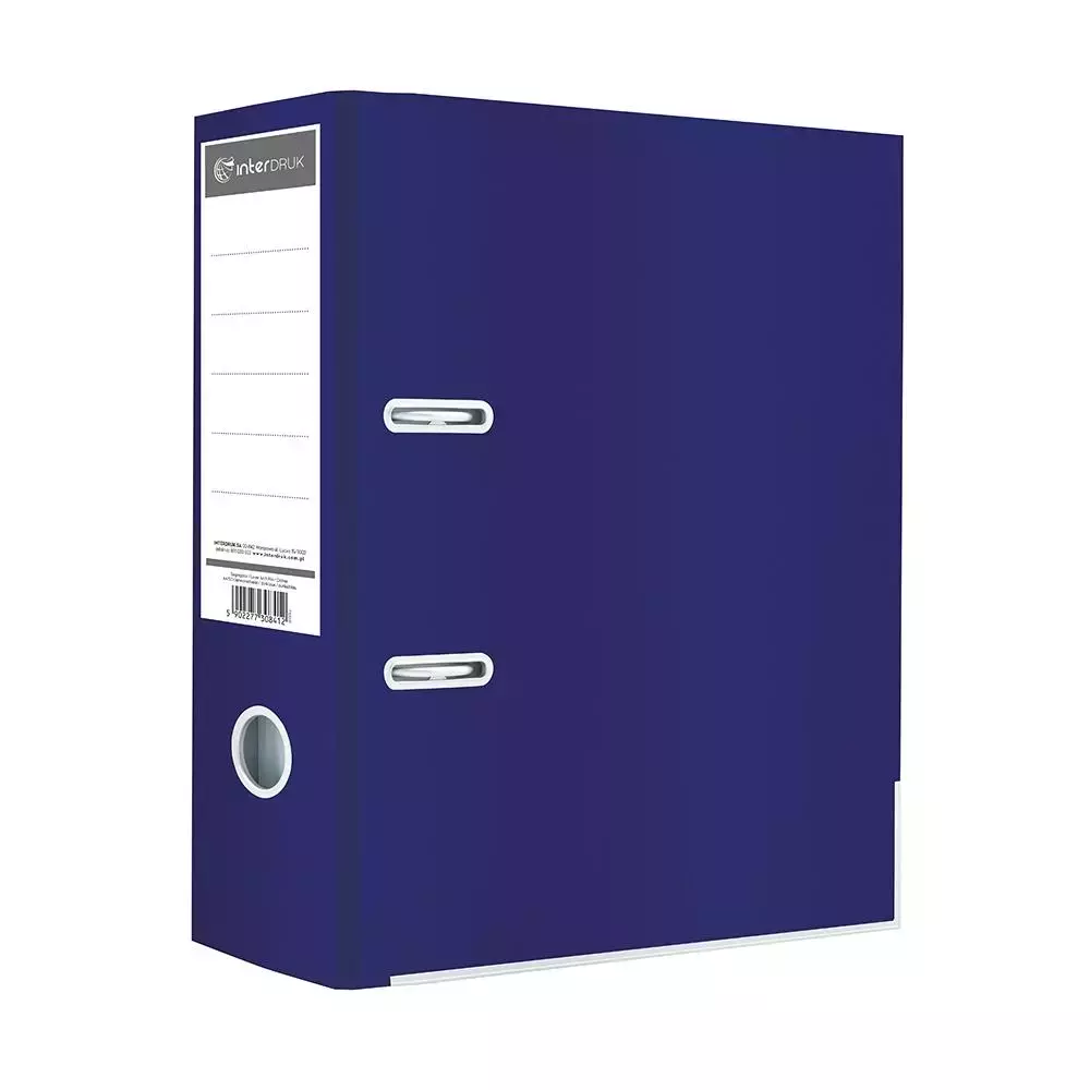 Segregator A4/75K ciemnoniebieski błysk - Papiernicze i szkolne