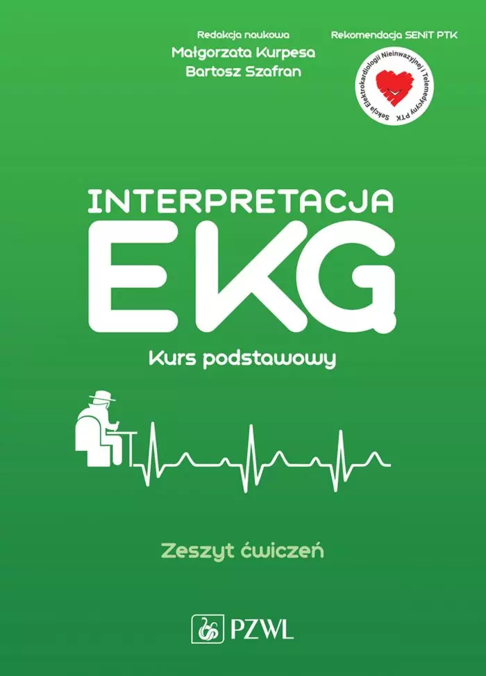 Interpretacja EKG. Kurs podstawowy. Zeszyt ćwiczeń - Książki