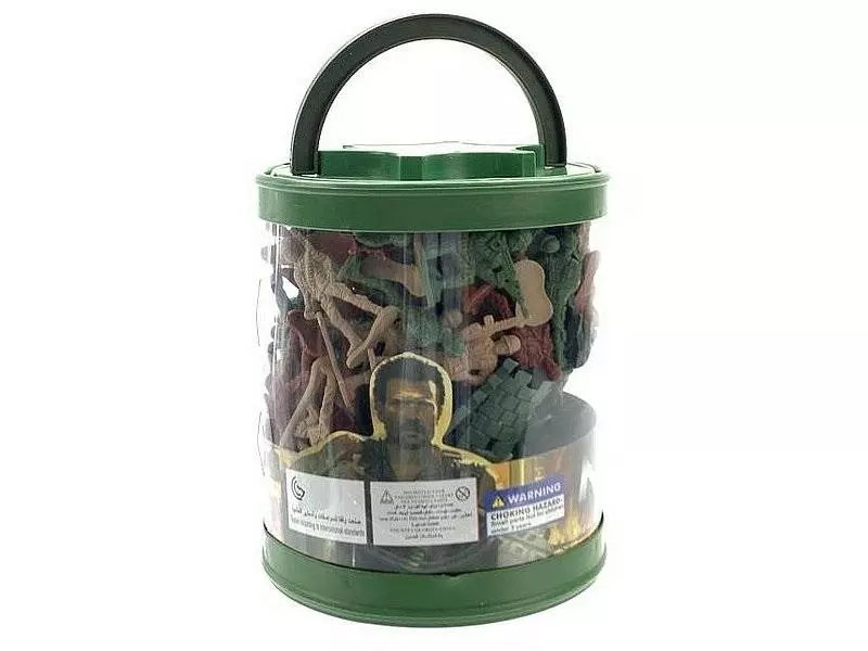 Żołnierzyki w tubie - Zabawki