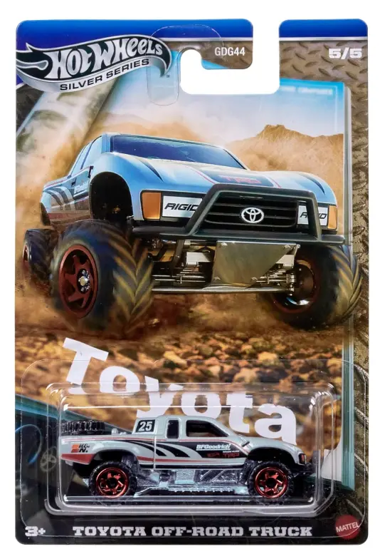 Hot Wheels. JDY86 Silver Series '20. Toyota Off-Road Truck - Zabawki