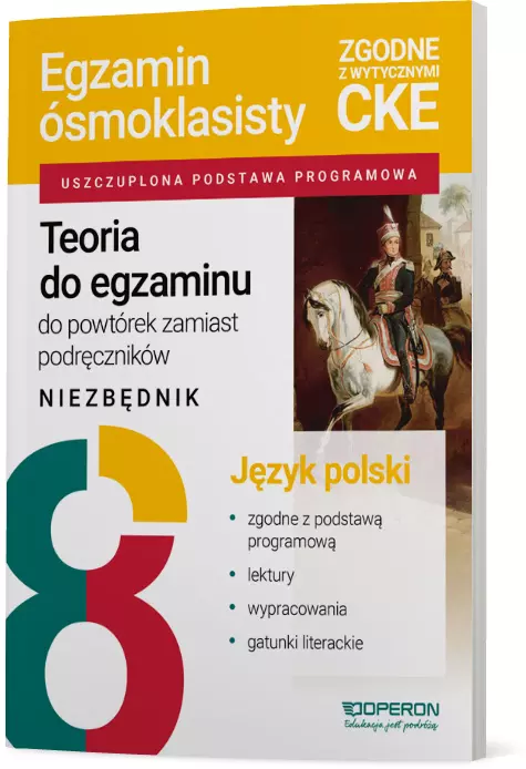 Teoria do egzaminu. Egzamin ósmoklasisty 2026. Język polski. Niezbędnik - Książki