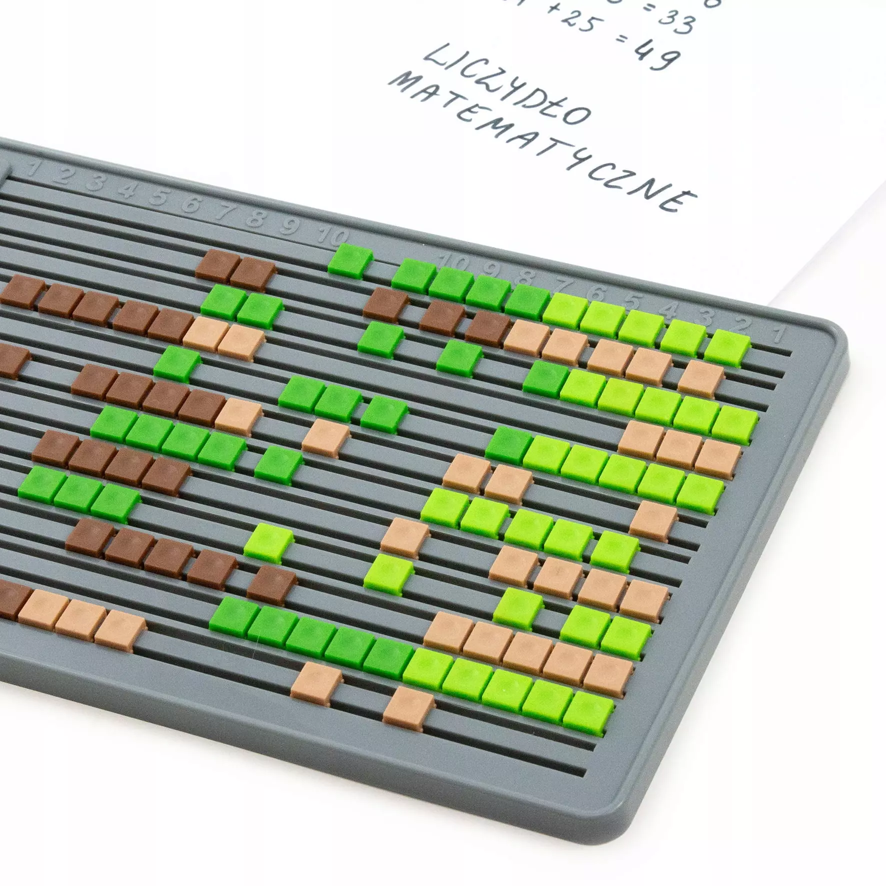 Liczydło płaskie do plecaka Kidea - Zabawki