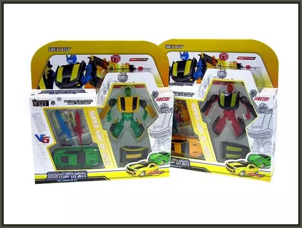 Roboty 2szt. 8cm metal w pud.  HIPO - Zabawki