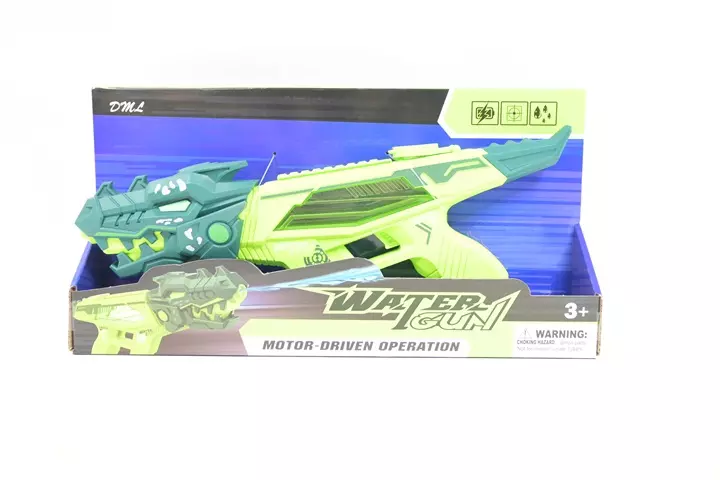 Pistolet na wodę Dino, na baterie - Zabawki