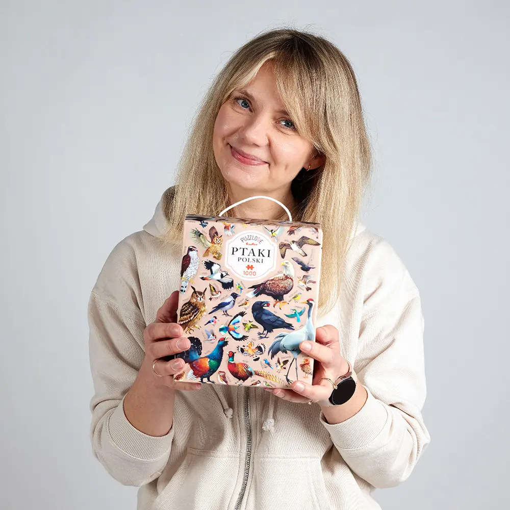 Puzzlove CzuCzu 1000 elementów. Ptaki Polski - Puzzle